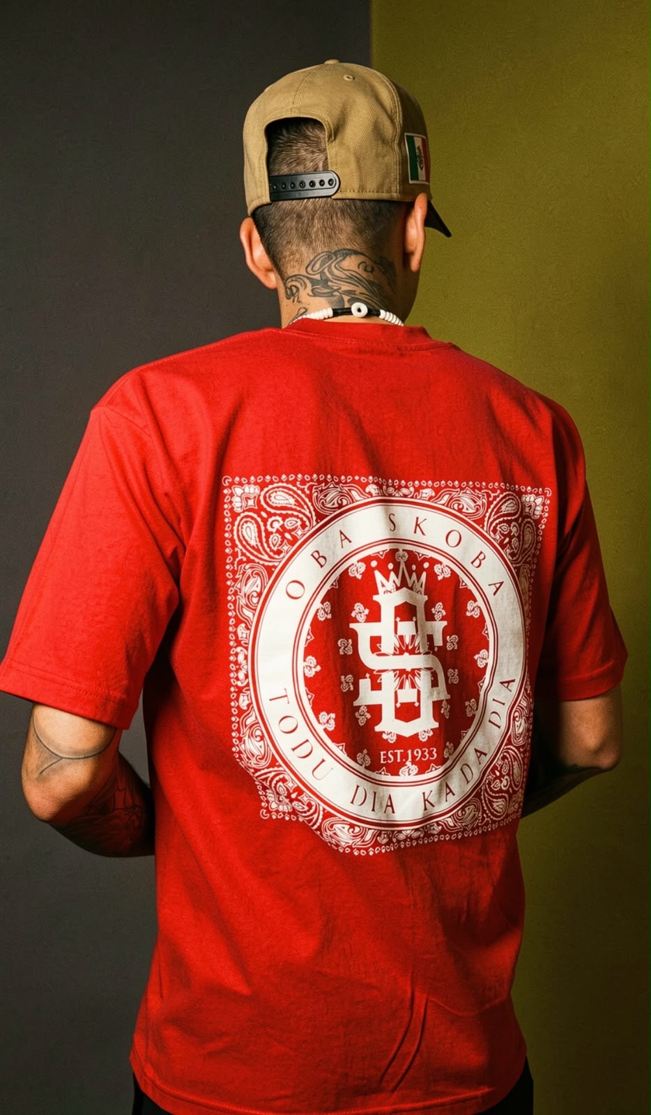 It Ain't Oba Til It's Skoba Paisley (Red)
