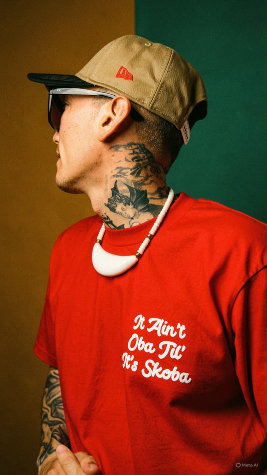 It Ain't Oba Til It's Skoba Paisley (Red)